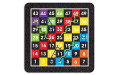 1-49 Snakes & Ladders Half Solid