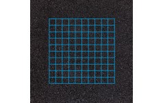 10 x 10 Blank Grid Single Colour