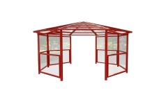 8 Sided Shelter with Side Panels