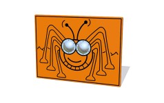 Bug Eyes Cricket Play Panel