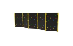 Solid Traverse Wall (5 Panels)