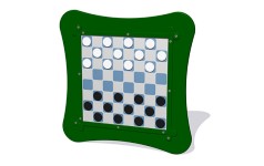 MagPlay Wall Panel - Draughts