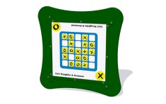 MagPlay Wall Panel - 5 x 5 Noughts and Crosses