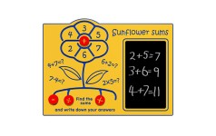 Sunflower Sums Play Panel