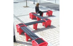 Modular Outdoor Plastic Seating