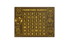 Farmyard Search Play Panel