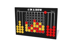 Giant 4 in a Row Game Play Panel