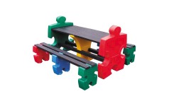 Jigsaw Table and 2 x Four Person Jigsaw Bench