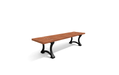 Bordeaux Bench w/o Backrest