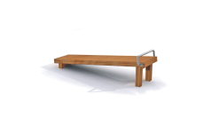 Gymnastic bench